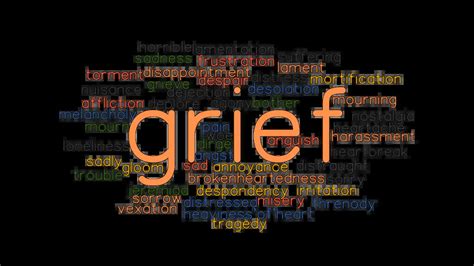 grimoire synonym|bereavement synonym.
